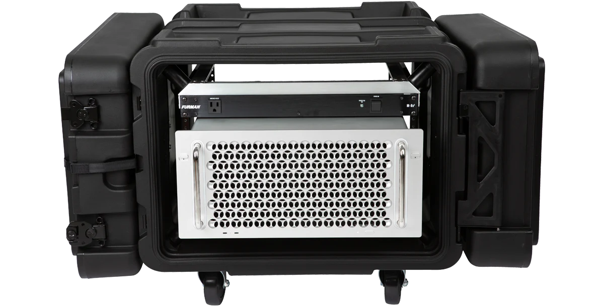 6U 24-inch Deep rSeries Shock Rack