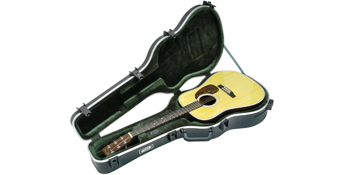 Acoustic Dreadnought Deluxe Guitar Case - Image 7