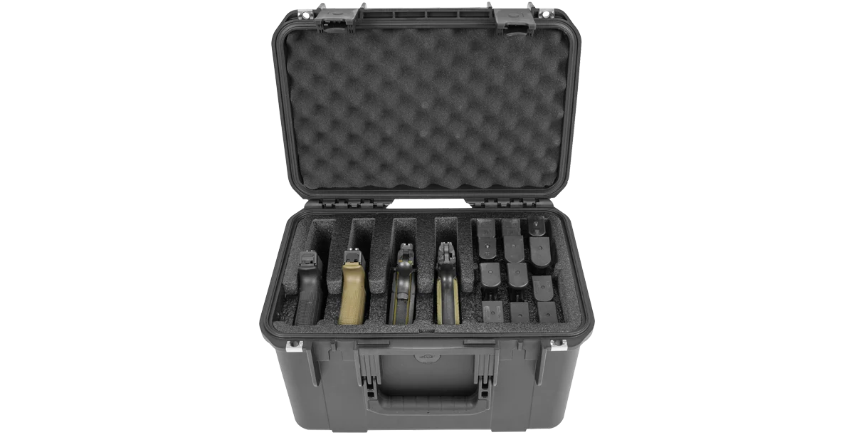 iSeries 1610-10 Four Handgun Case - Image 4