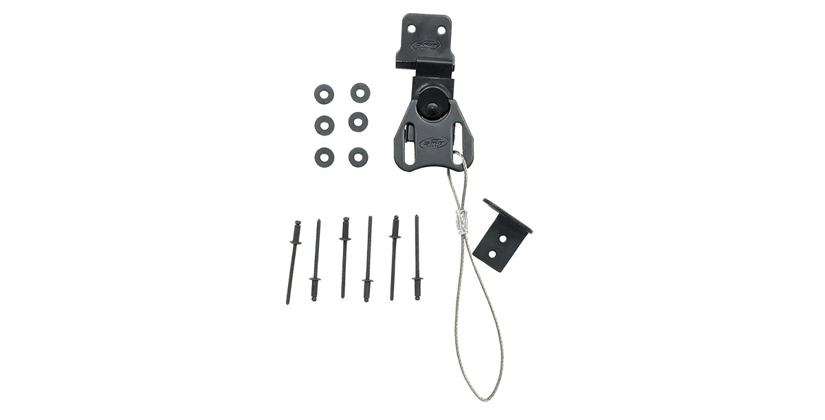 Latch w/Wire Padlock Option